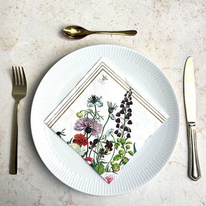 Napkins - Flower Garden JL - FSC paper - Made in Europe