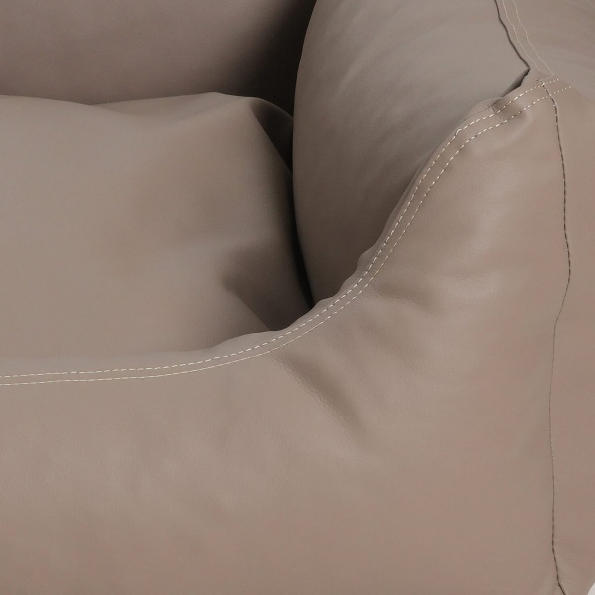 Hundebett Box Bett Saddle Kunstleder sand