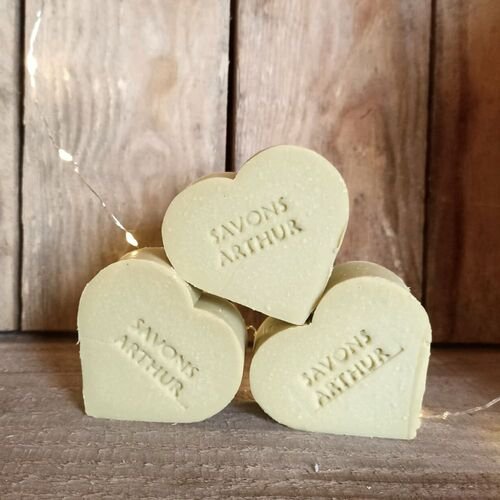 LIMITED: Heart-shaped ORGANIC Soap & Shampoo