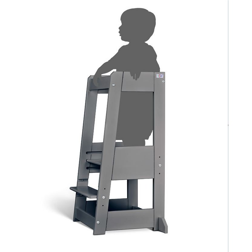 tiSsi® Lernturm FELIX Buche GRAU