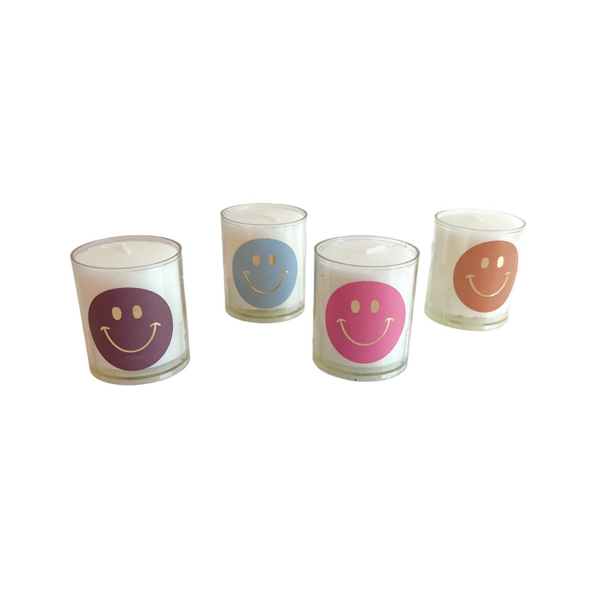 Sfeerkaarsje Smiley Multicolor