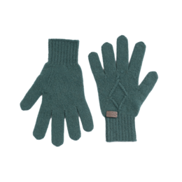Spade Knit Cashmere Gloves
