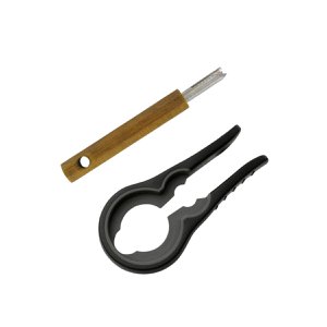 Duo Universal jar and bottle opener and Fackelmann pull tab
