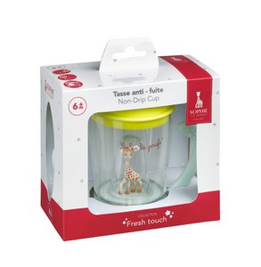 Auslaufsicherer Becher Sophie die Giraffe mit Maskottchen