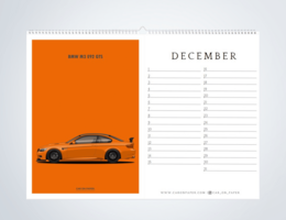 Car Birthday Calendar
