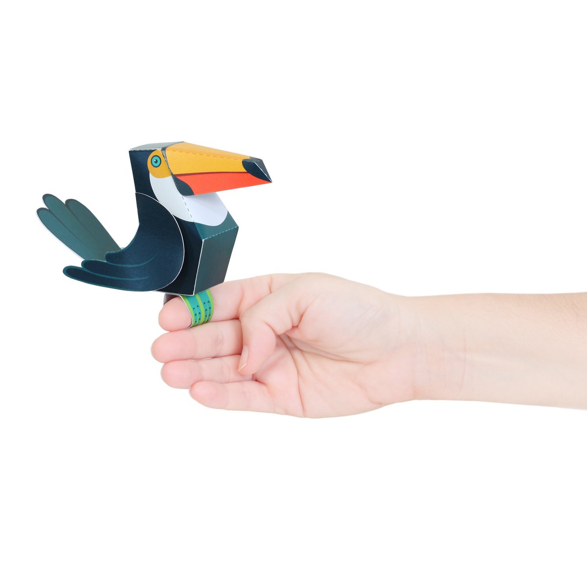 Tropical Birds Paper Toys