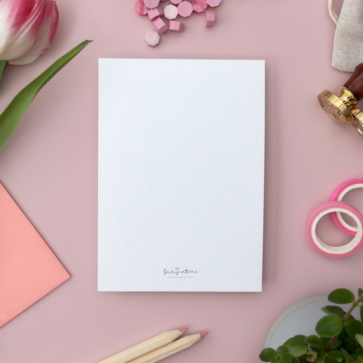 Rose Pack - Postales Hechas A Mano A6 con Sobre - Botanical Vintage