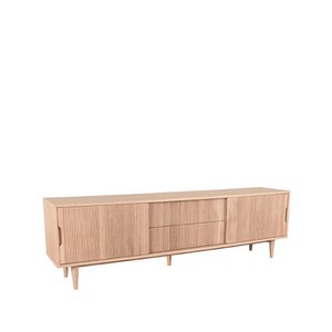 Mueble TV Hazer Jule - Natural - Roble - 200 cm 200 x 60 x 40 cm