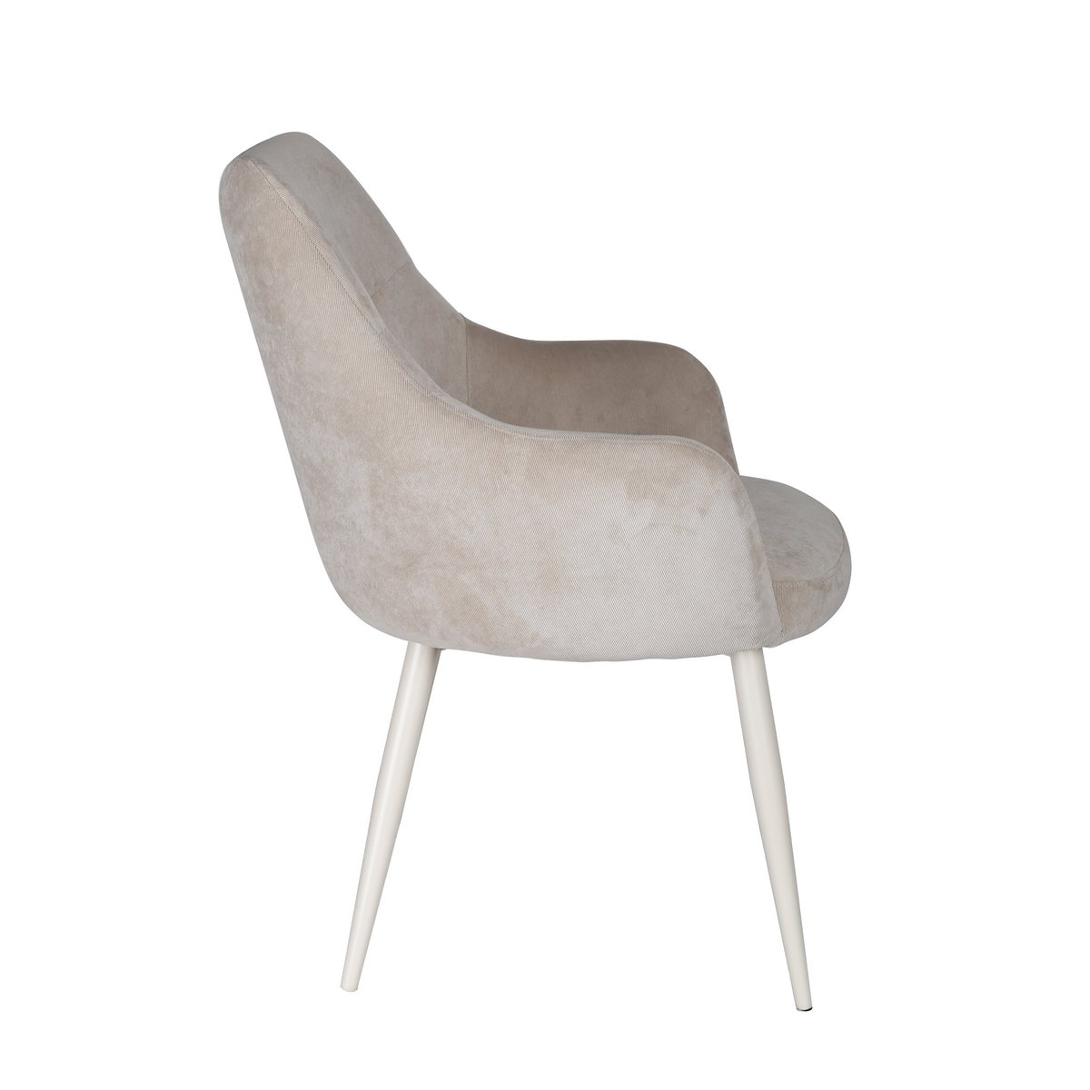 Ivy Esszimmerstuhl – Beige Rib