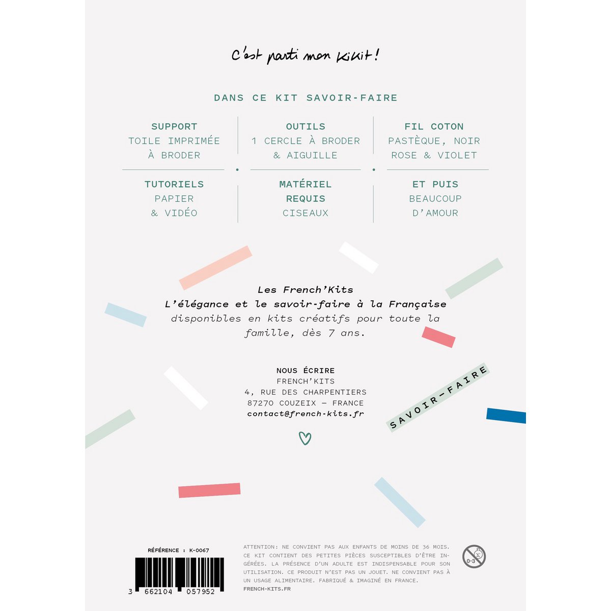 Embroidery Kit - There for you