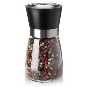 Peper en zoutmolenglas 13 cm