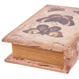 Boekendoos 15 cm Vlinders.