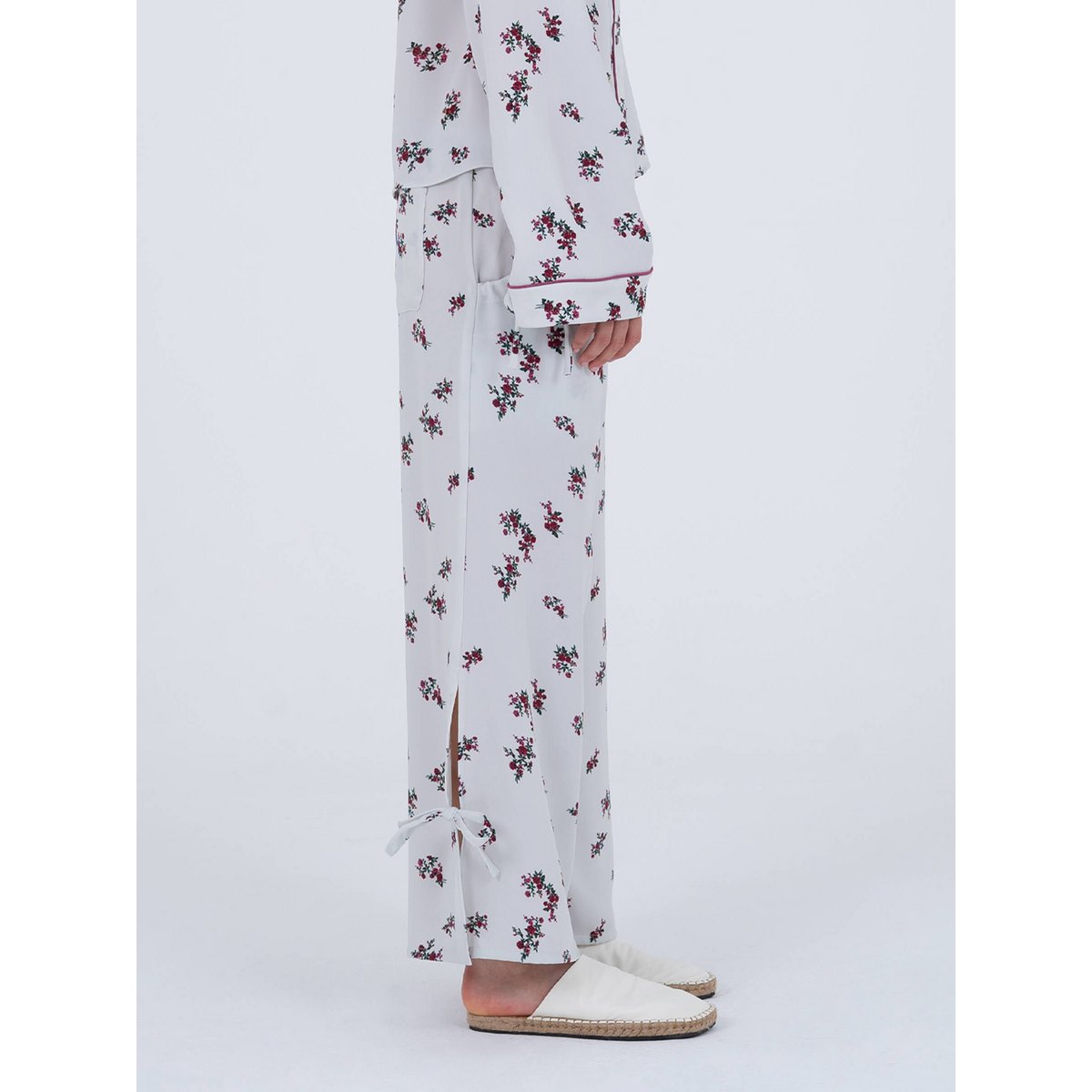 Bloom Flower Print Pants