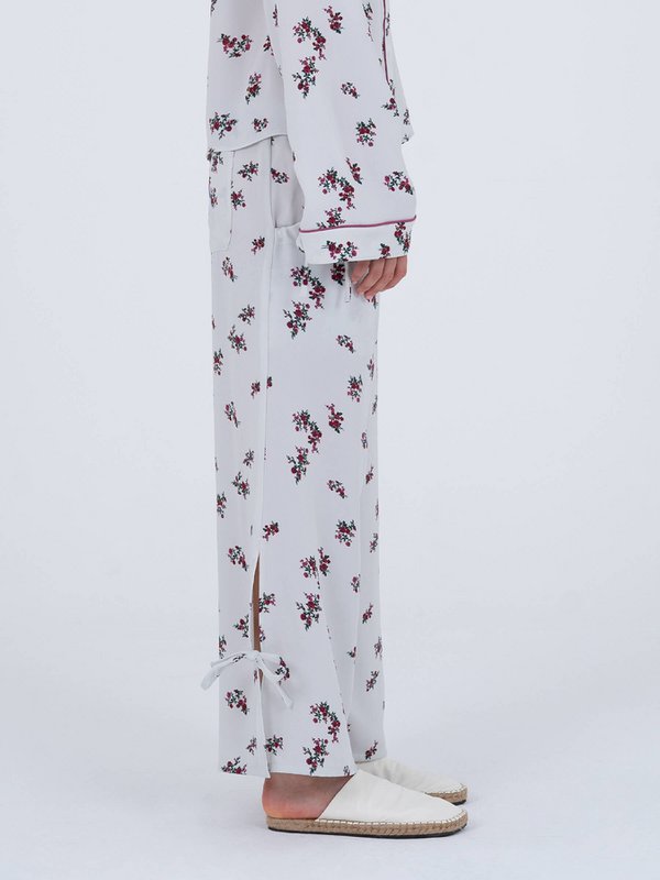 Bloom Flower Print Pants