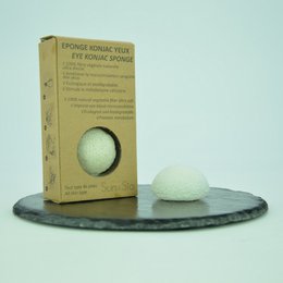 Spugna Konjac 100% naturale viso e corpo - In scatola | Diversi modelli tra cui scegliere