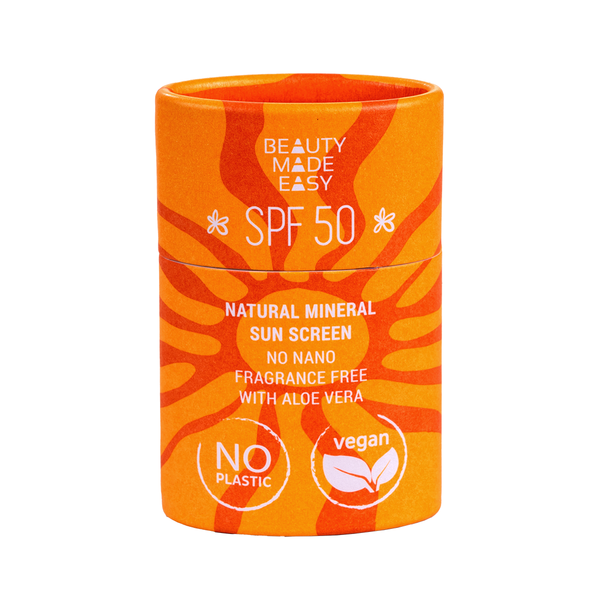 Protector solar mineral natural SPF 50 para la cara - 30 g