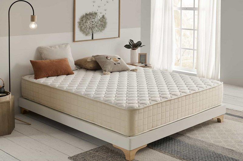 Magic Plus viskoelastisk madras -beige - Tykkelse: 30 cm - Moonia