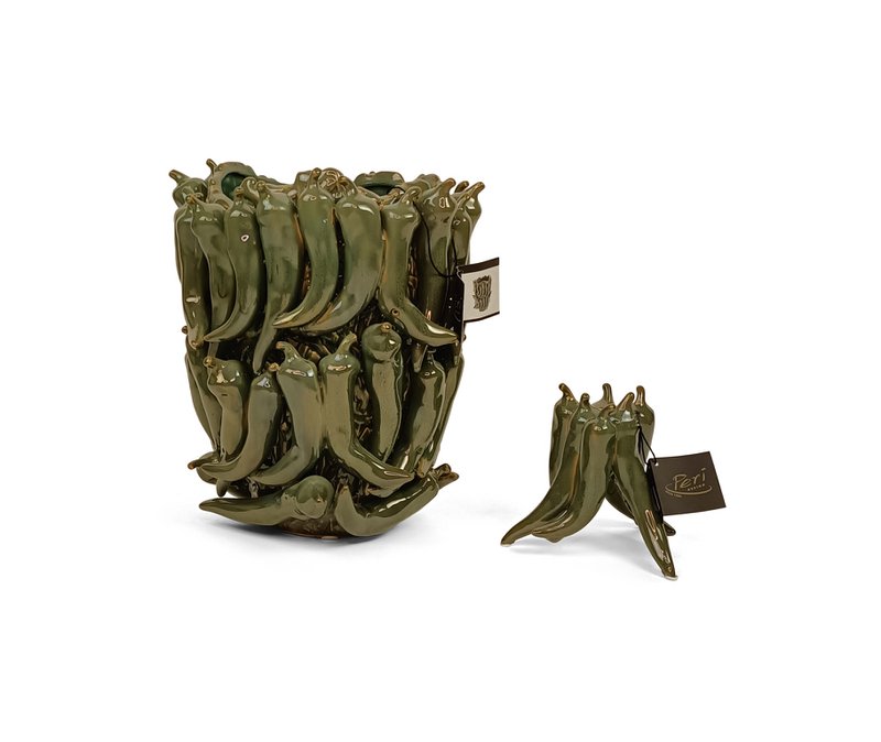 Vase Chili Green XS