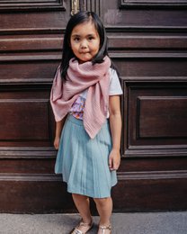 Muslin Bandana til børn • Blush