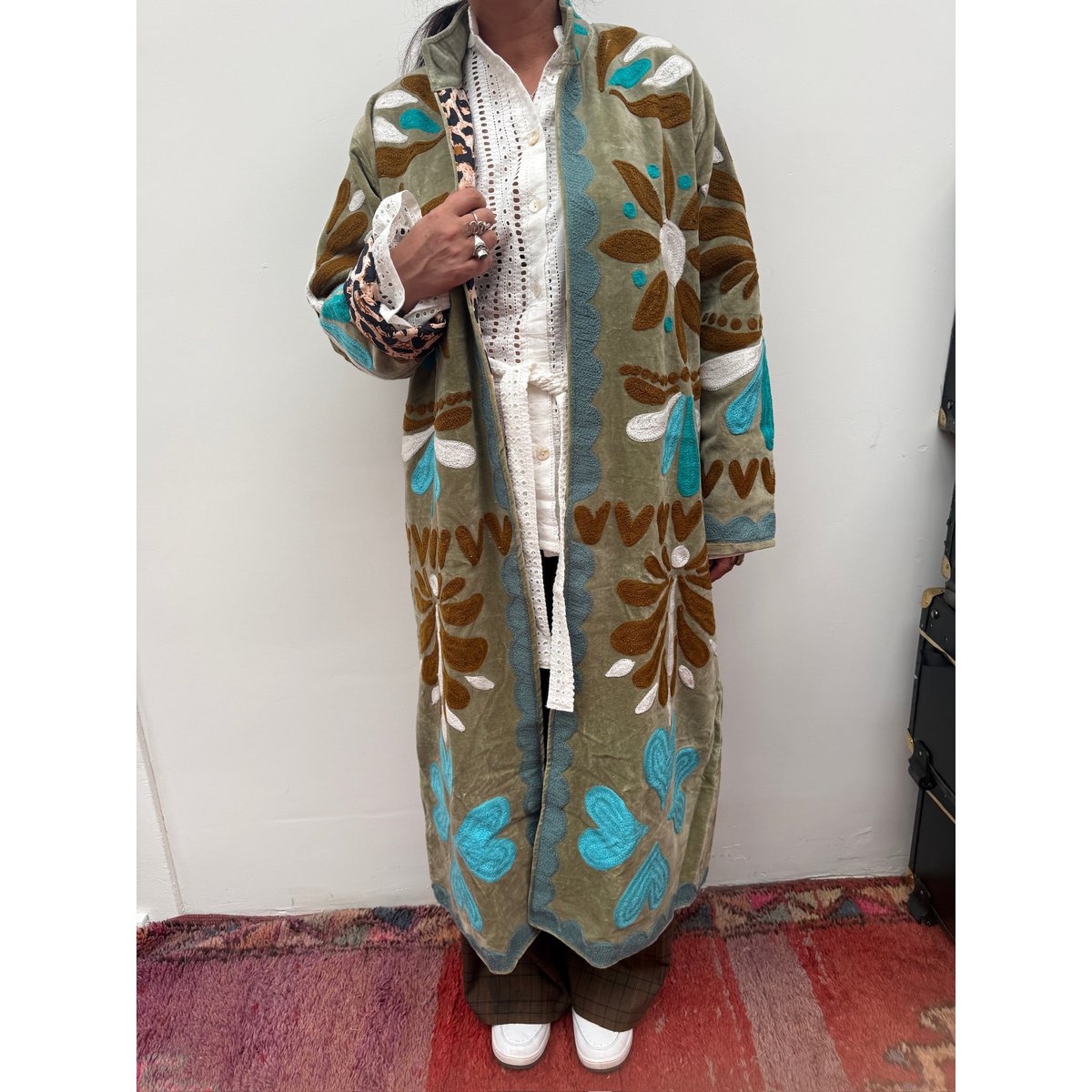 TOUT - Muse coat Green