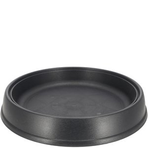 Plastic coaster Sofia, D45cm, H6.7cm, anthr