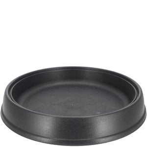 Plastic coaster Sofia, D45cm, H6.7cm, anthr