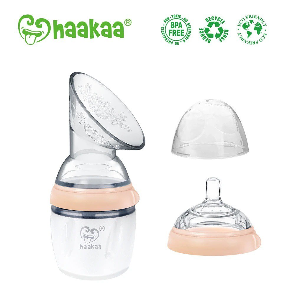 Pack Haakaa Generation 3 Collection-Milch + Flasche 160ml