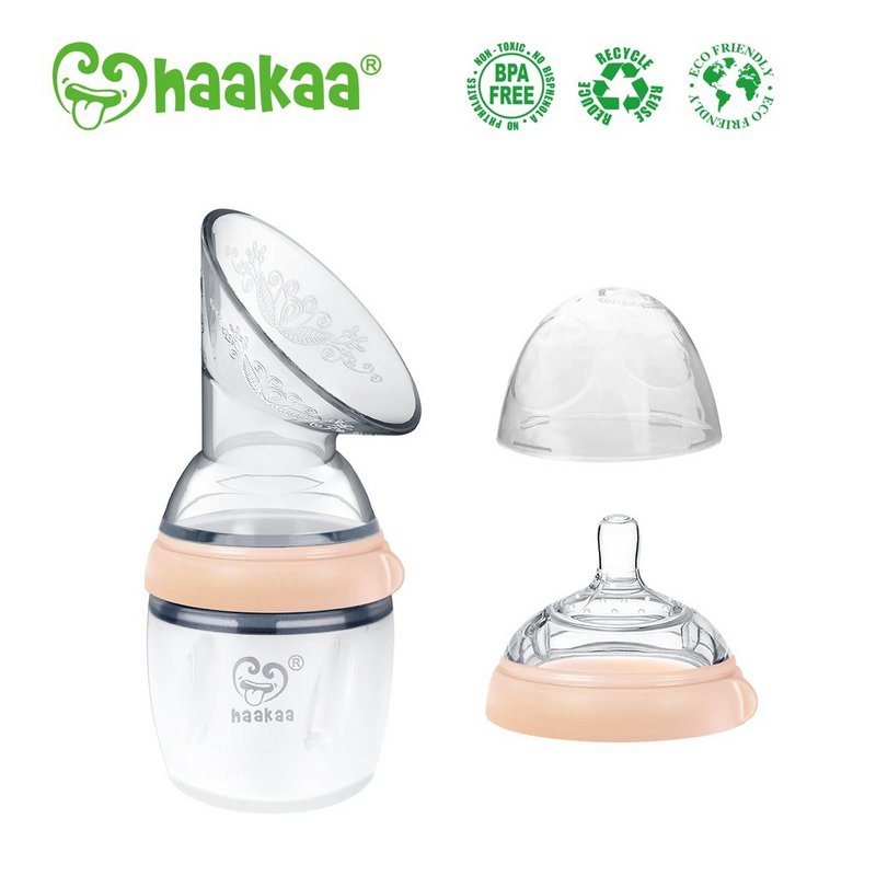 Confezione Haakaa Generation 3 Collection-Latte + Flacone 160ml