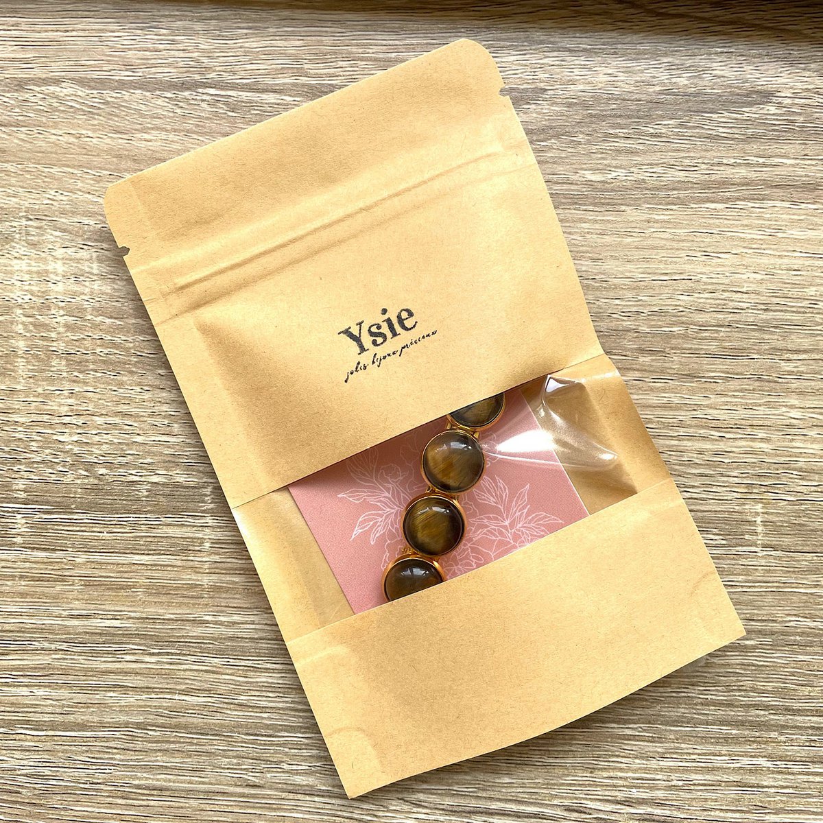 Barrette pierres naturelles Estelle