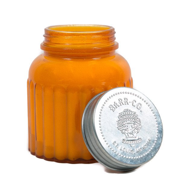 Barr-Co Soap Shop Blood Orange Bursztynowa Świeca Aptekarz Słoik