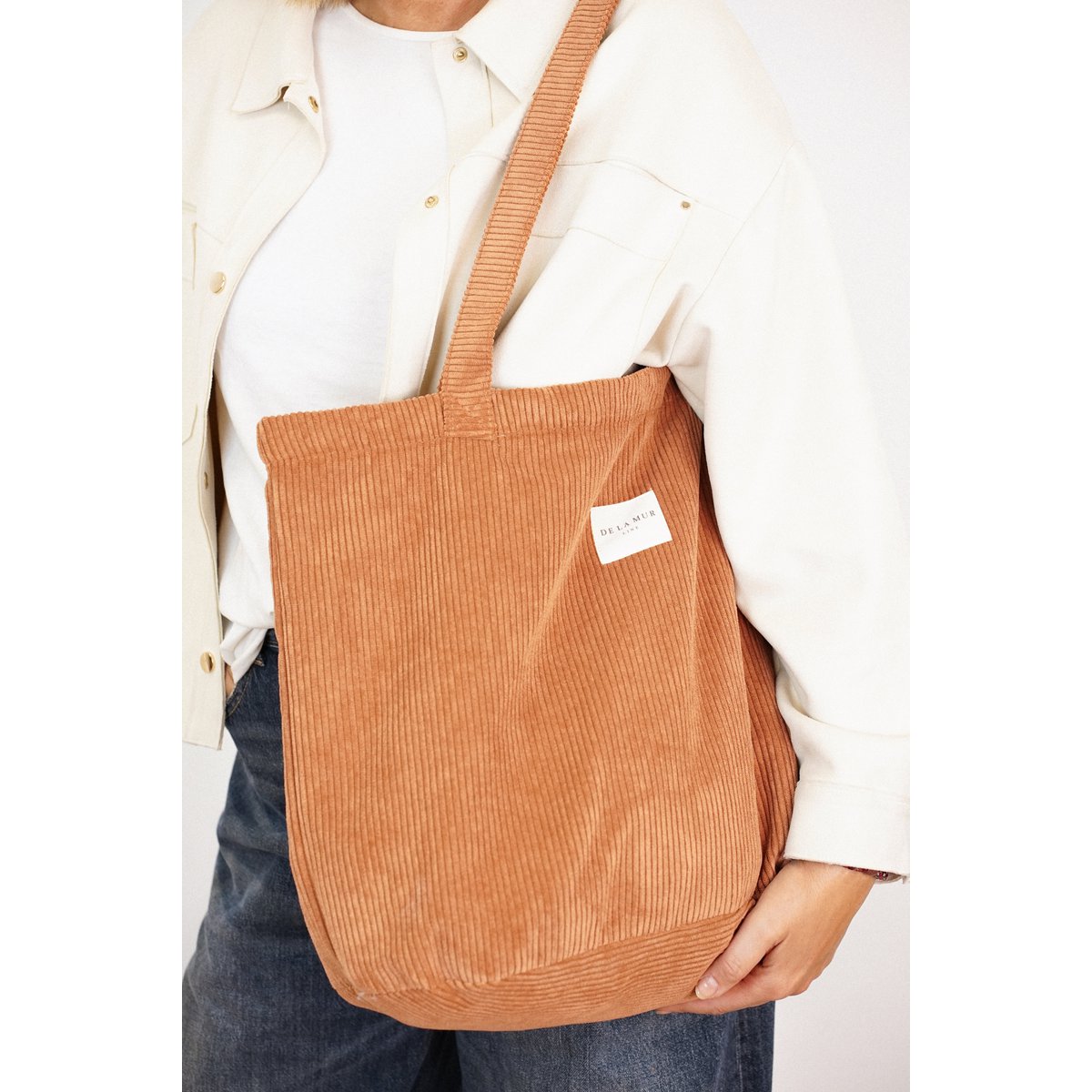 Large Shopper with zipper BARRO