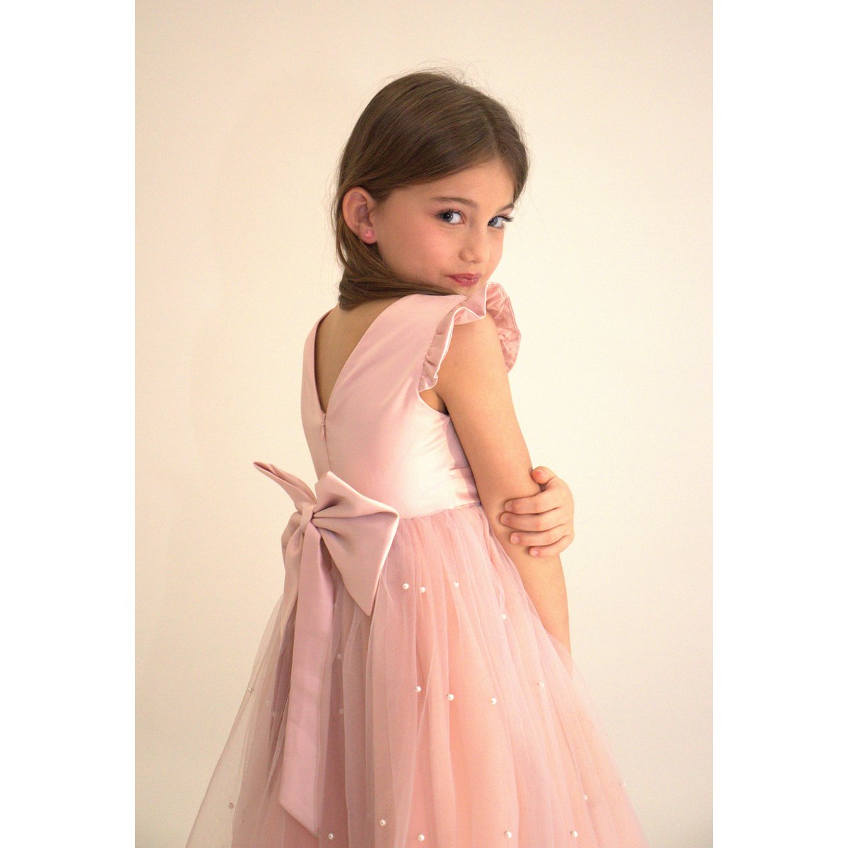 ALICE ceremony dress - Pink - Size: 150 cm (9/10 years)