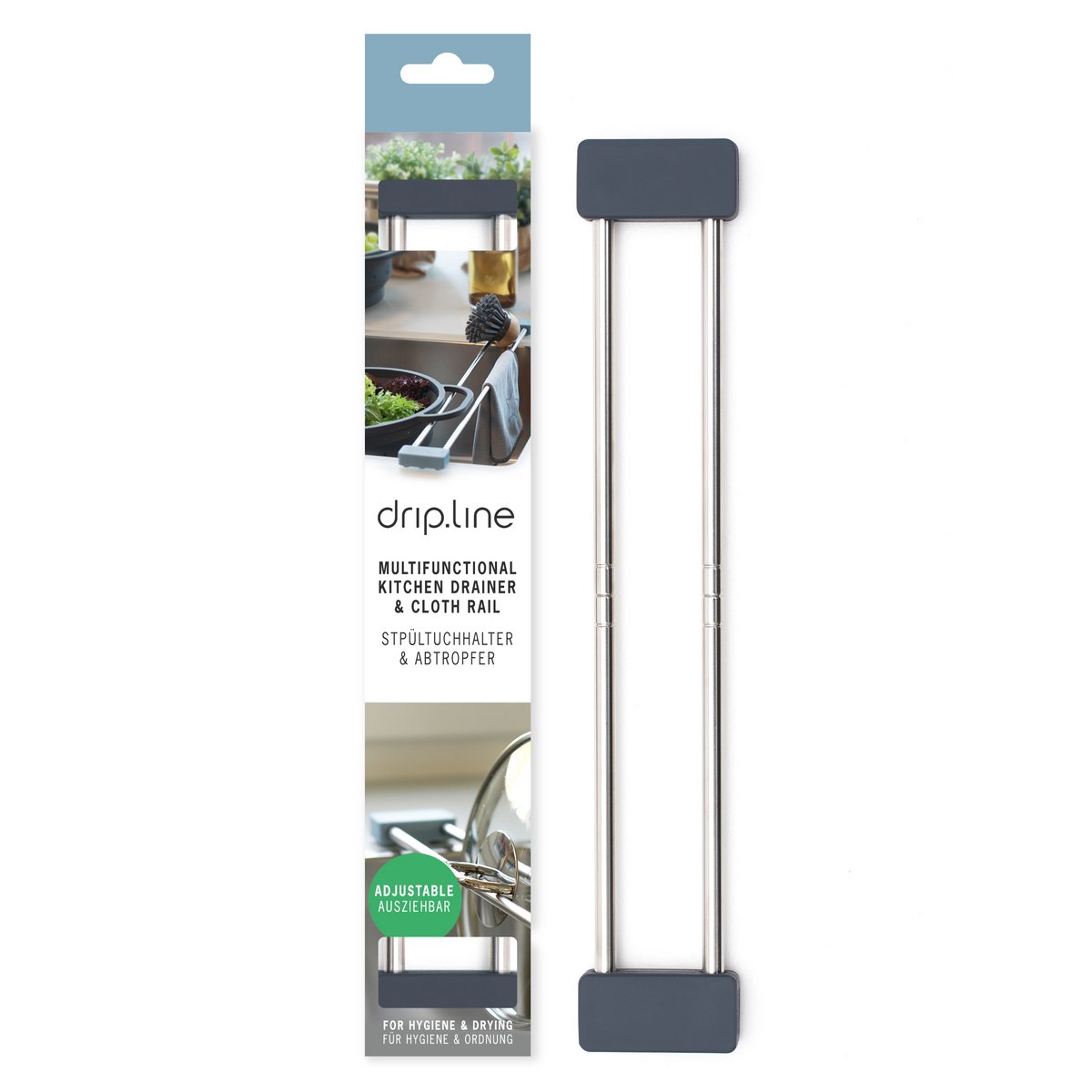 drip.line / Grau / Abtropfhilfe