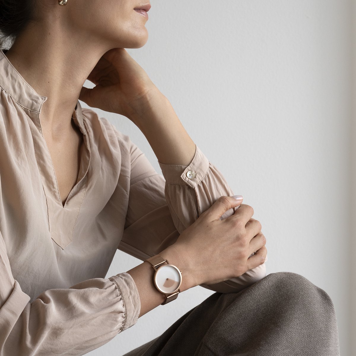 Gradiënt Watch Rose Gold