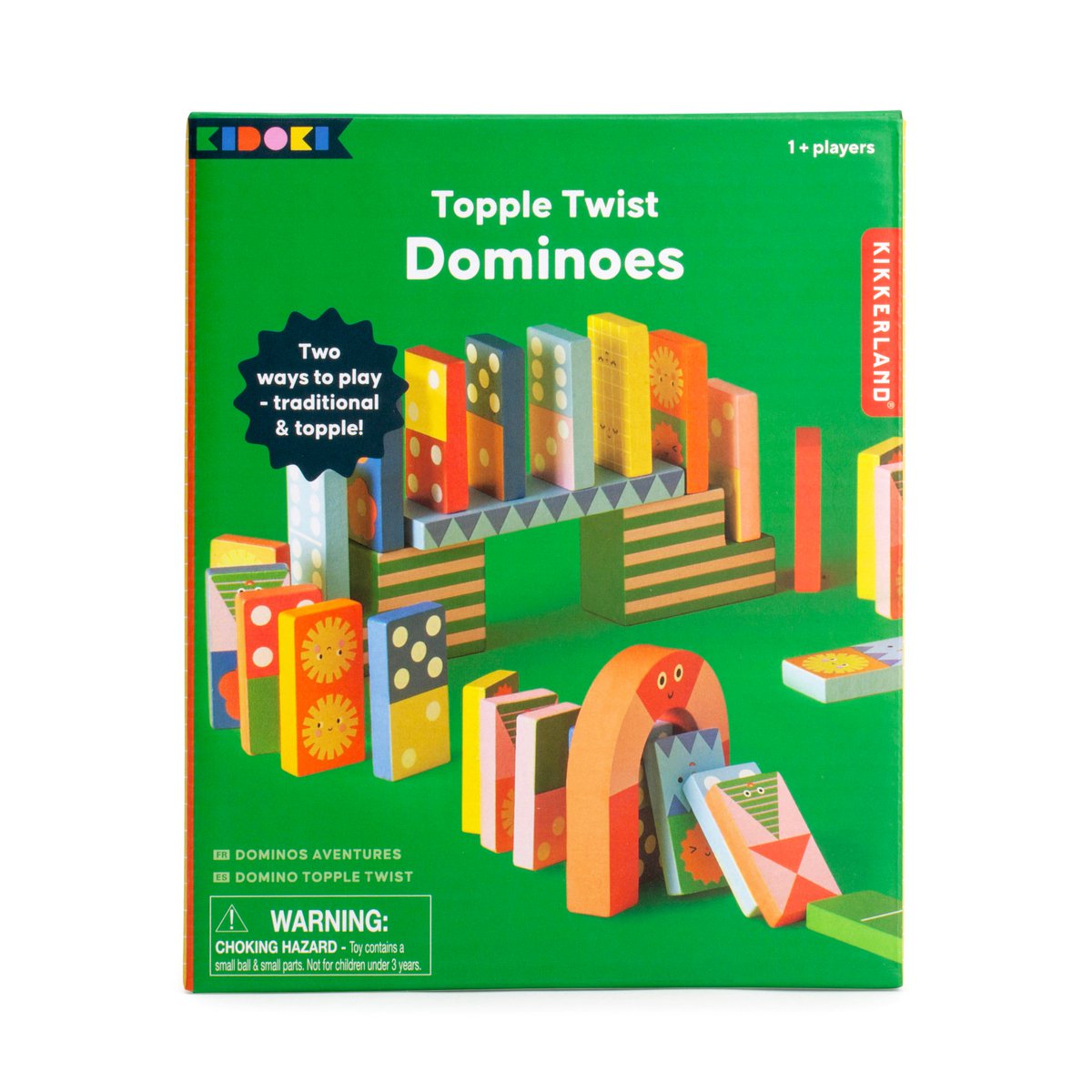 Kidoki Topple Twist Dominosteine