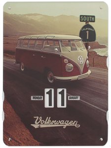 VW T1 Bus Ewiger Kalender – Highway 1
