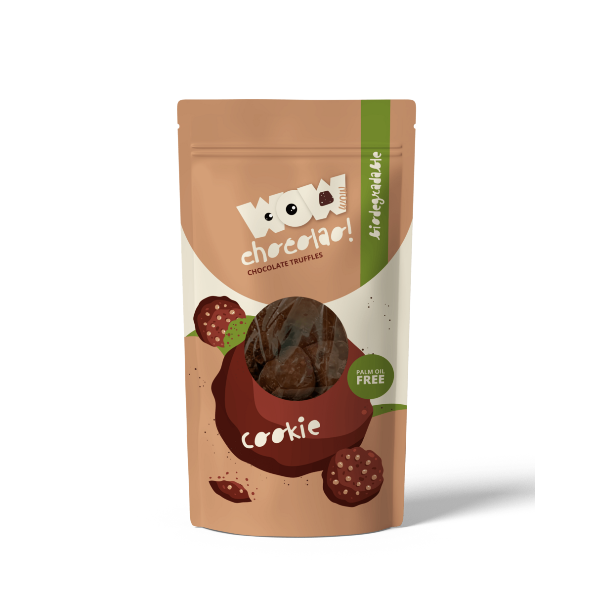 Cookie - 200g biologisch abbaubare Tasche