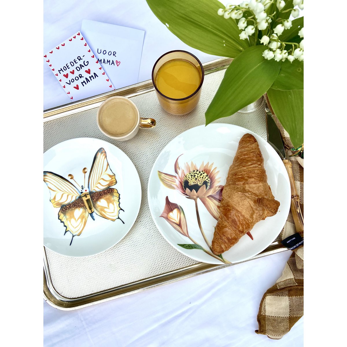 Botanical Wonders - Set of 4 breakfast plates