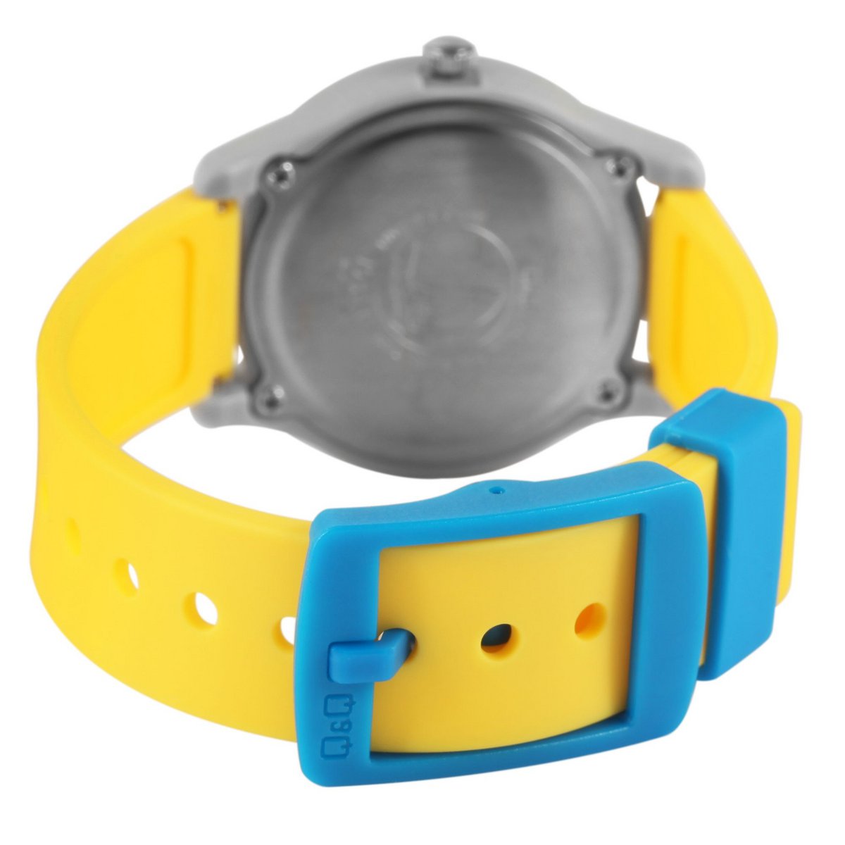 Montre enfant Q&Q avec bracelet en silicone, "voiture de course" 10 bar