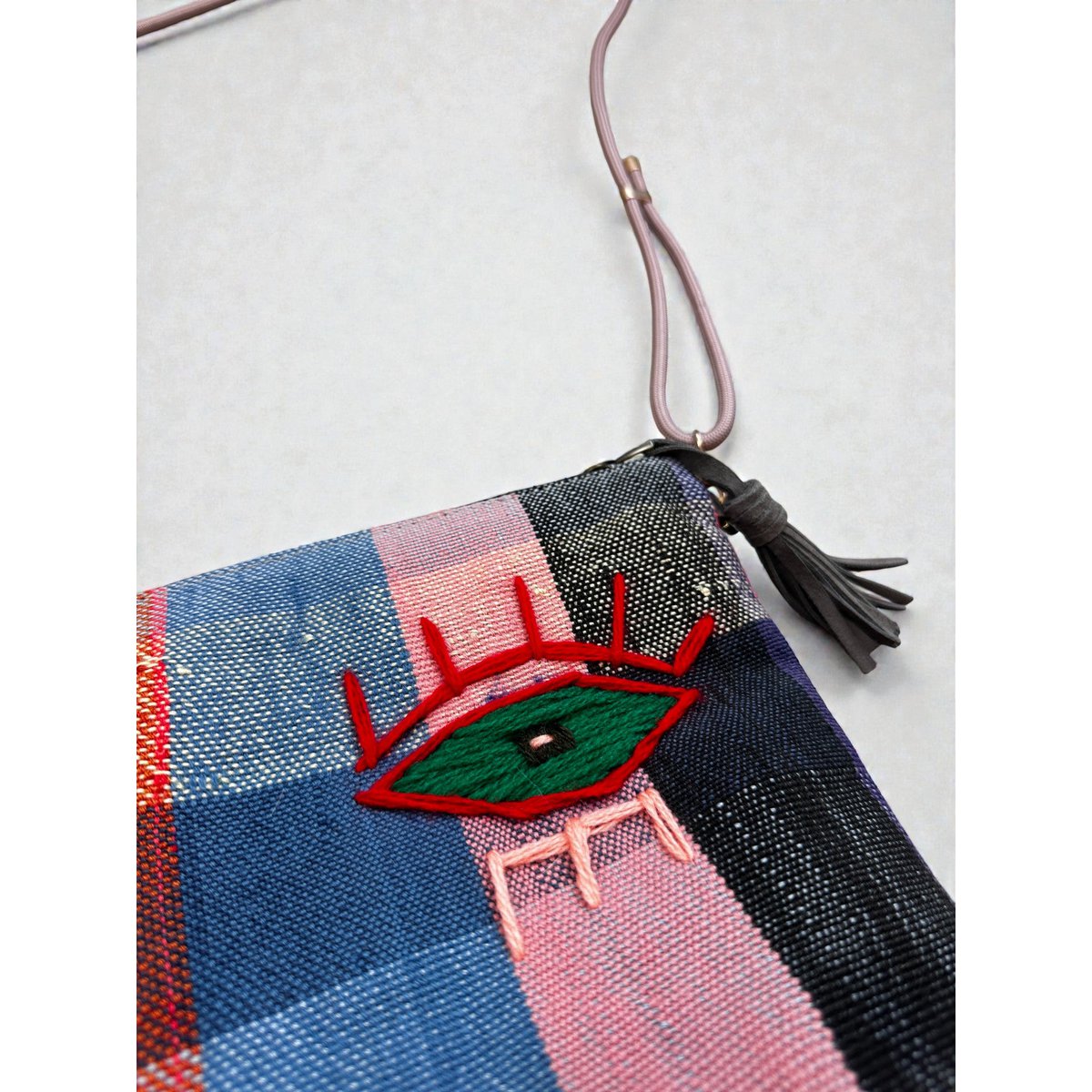 LEY! Bag - CLUTCH "ZOE EYE" FAIR