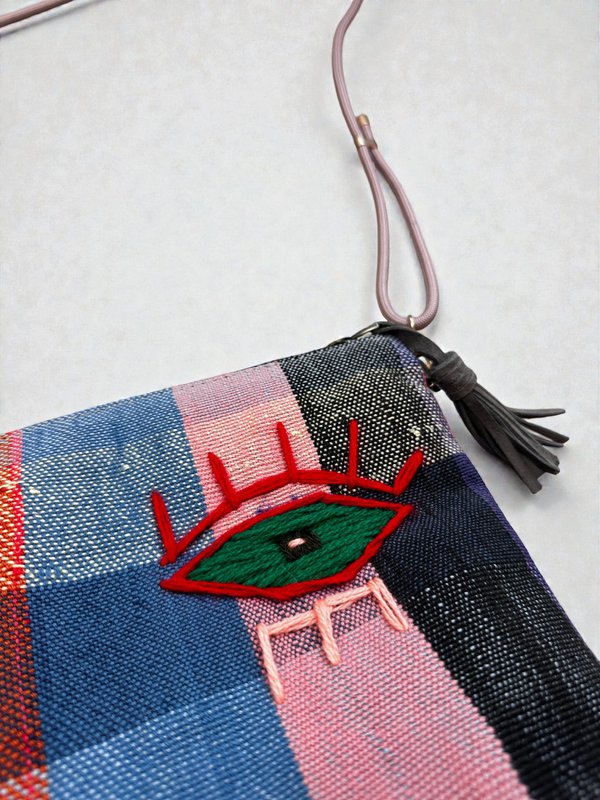 LEY! Bag - CLUTCH "ZOE EYE" FAIR