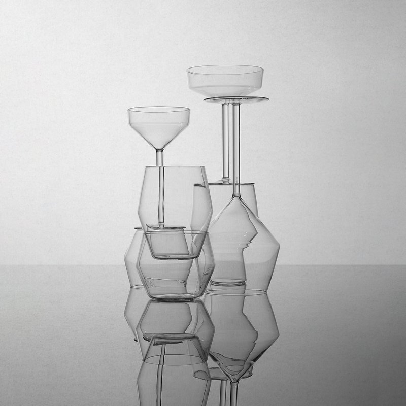 JUNIPER Short Tumbler / DOF Glass / Set of 2