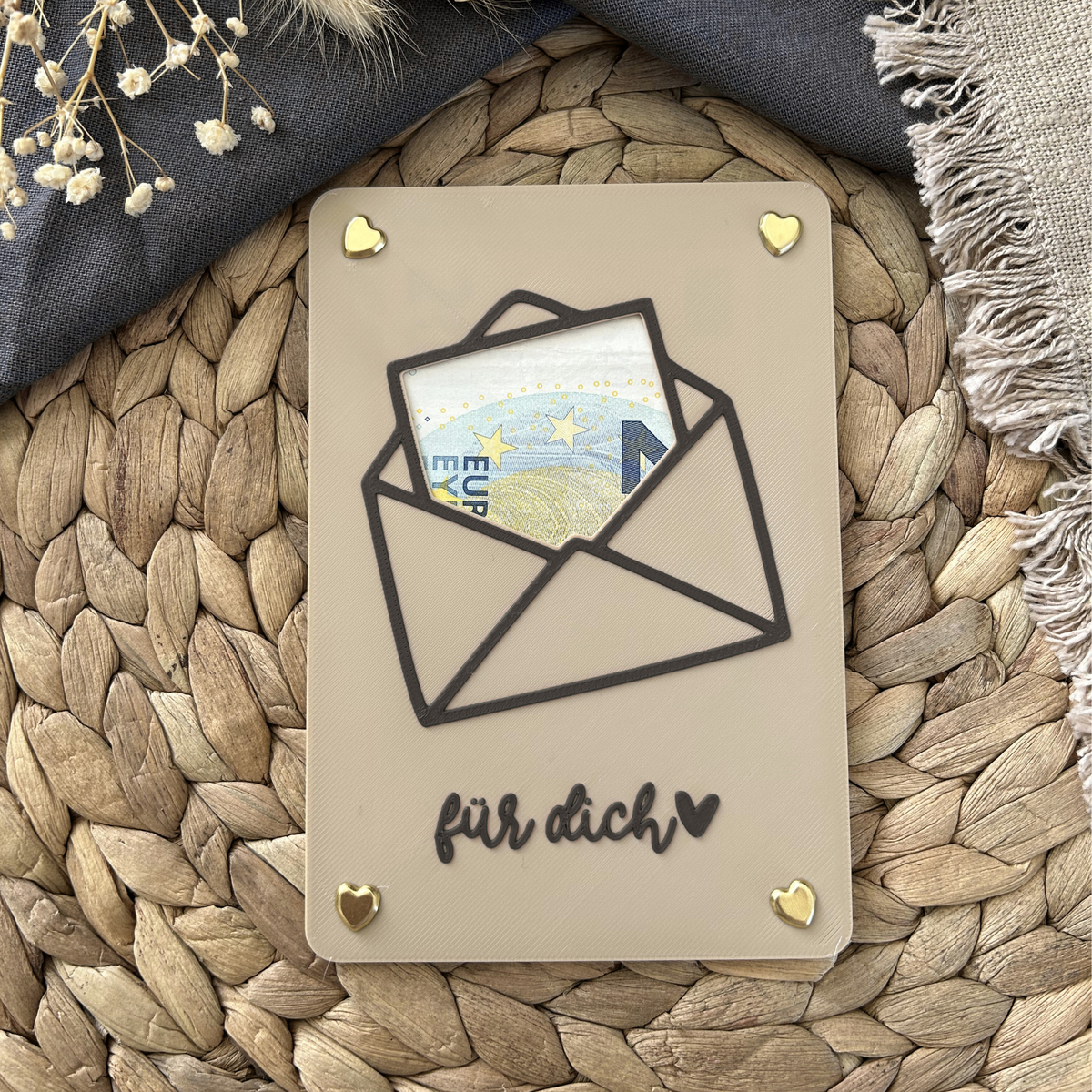 Money gift card - creative packaging for money gifts - financial injection, thank you & gift idea thank you envelope
