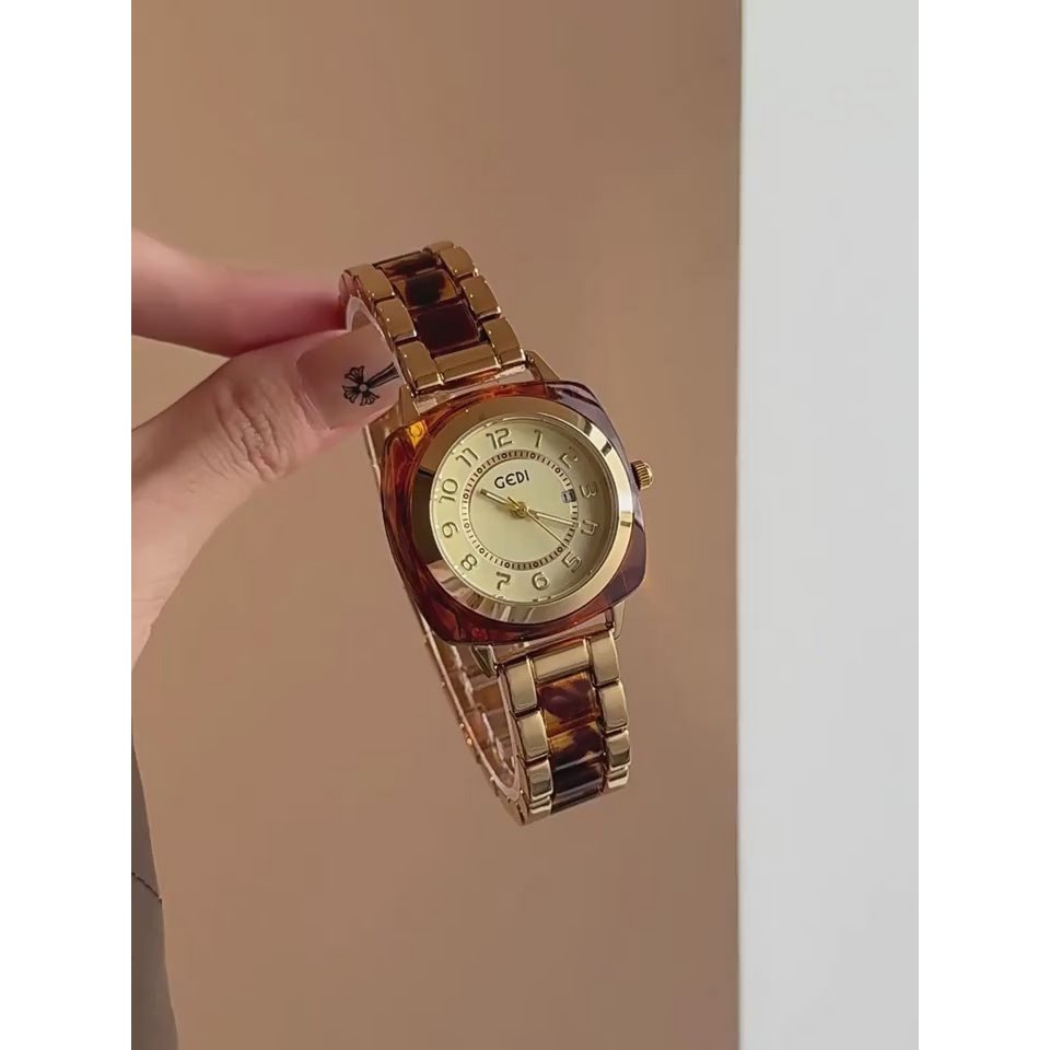 Mindu - Square Statement Retro Women's Watch