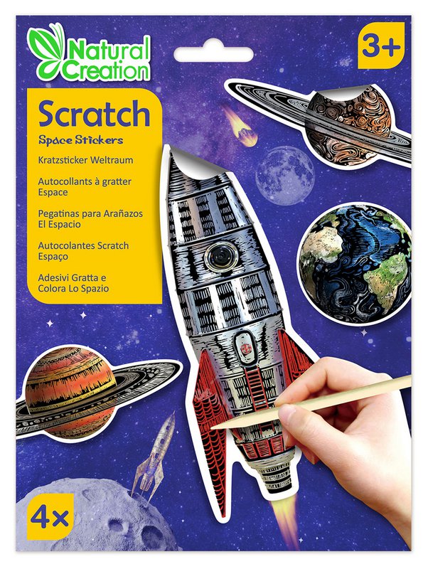 Scratch Stickers - Ruimte