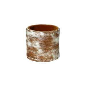 Serviettenring Rindsleder braun 5cm