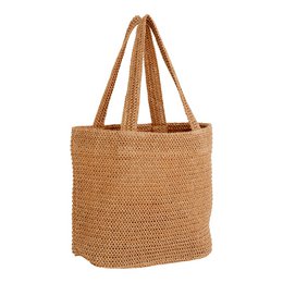 Parade Tote Bag - Natural, Paper/Straw, 31x46 cm
