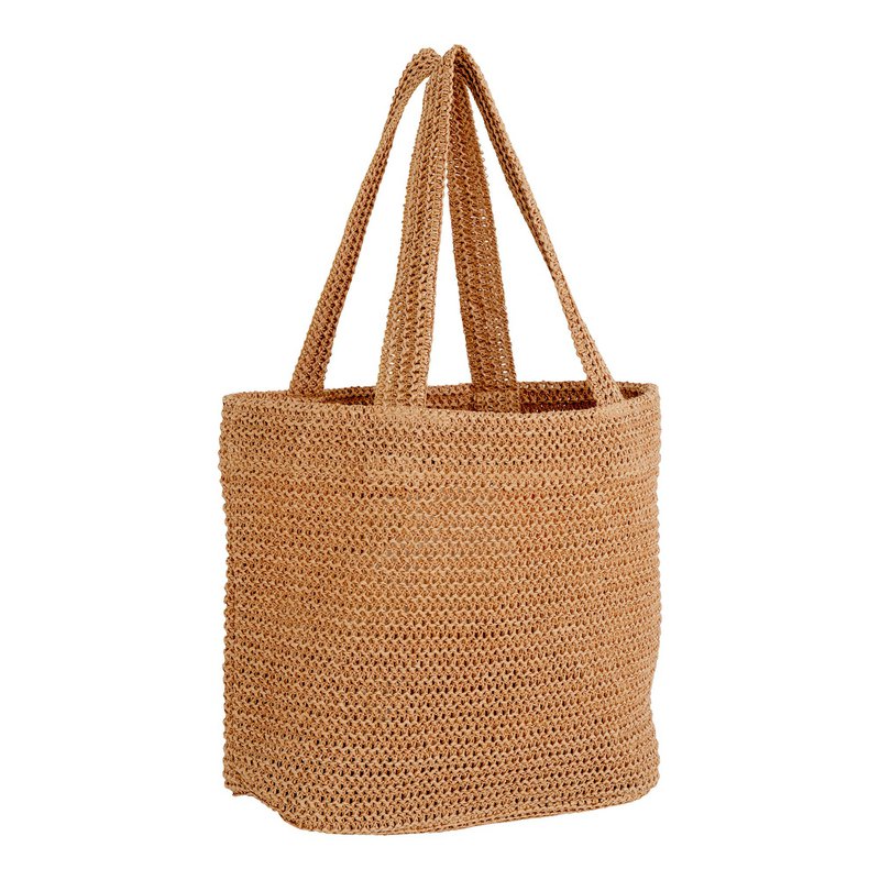 Parade Tote Bag - Natural, Paper/Straw, 31x46 cm