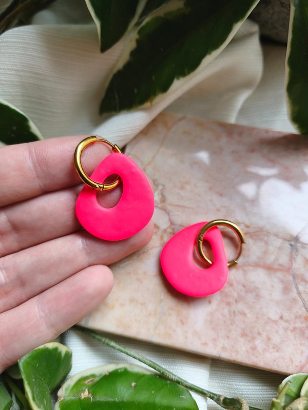 Playful drop earrings