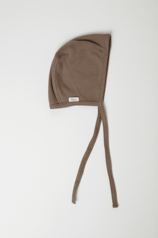 Tisu Rippenbaby Bonnet, Taupe